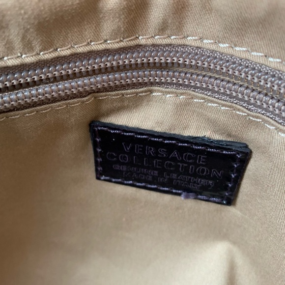 Versace Collection Authentic Leather Tote - Picture 6 of 9